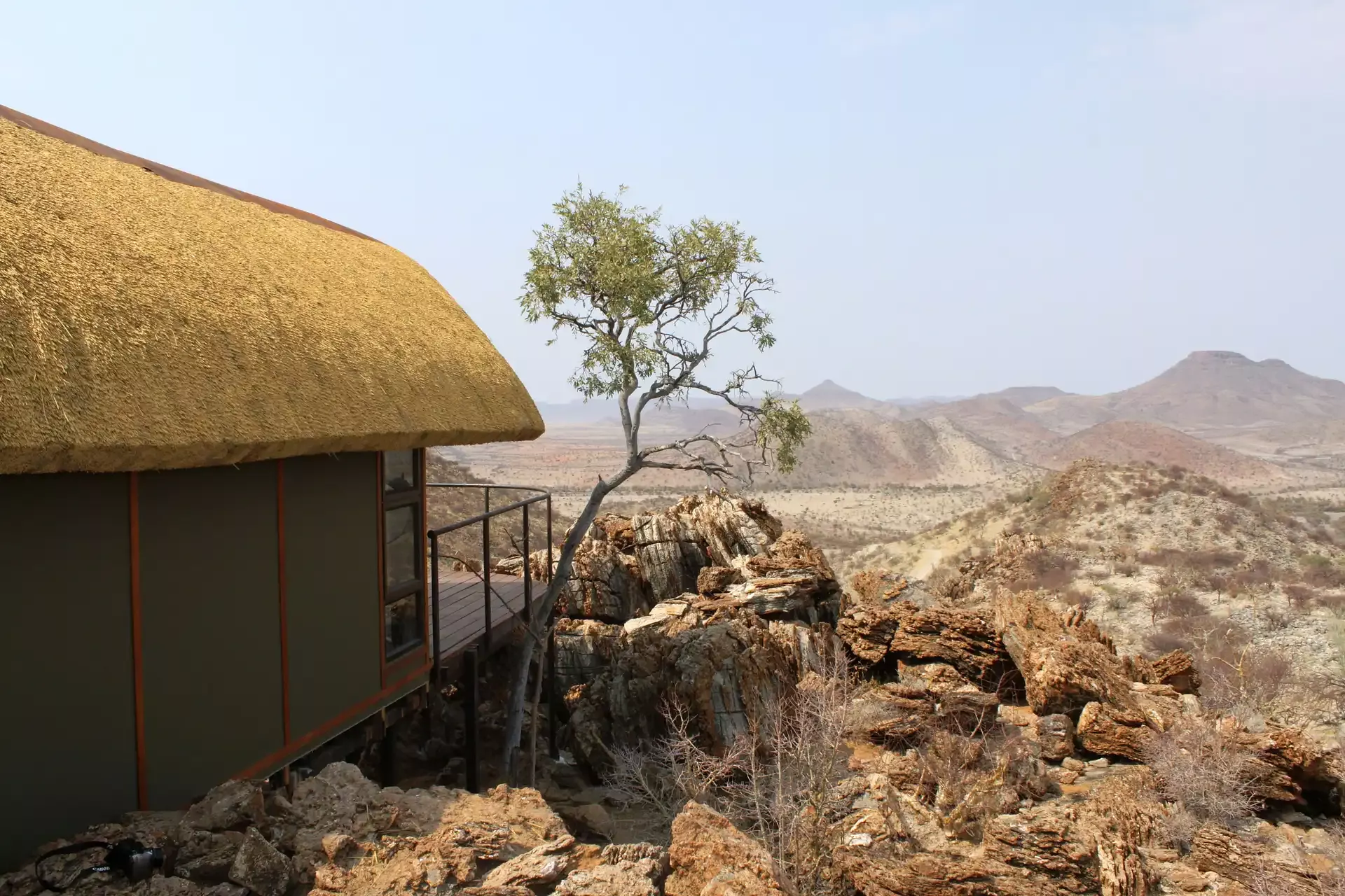 Etaambura Lodge — Himba co-owned hilltop lodge